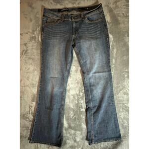 Jordache Women’s Bootcut Jeans Size 8 Blue Y2K Mid Rise Denim 29x30